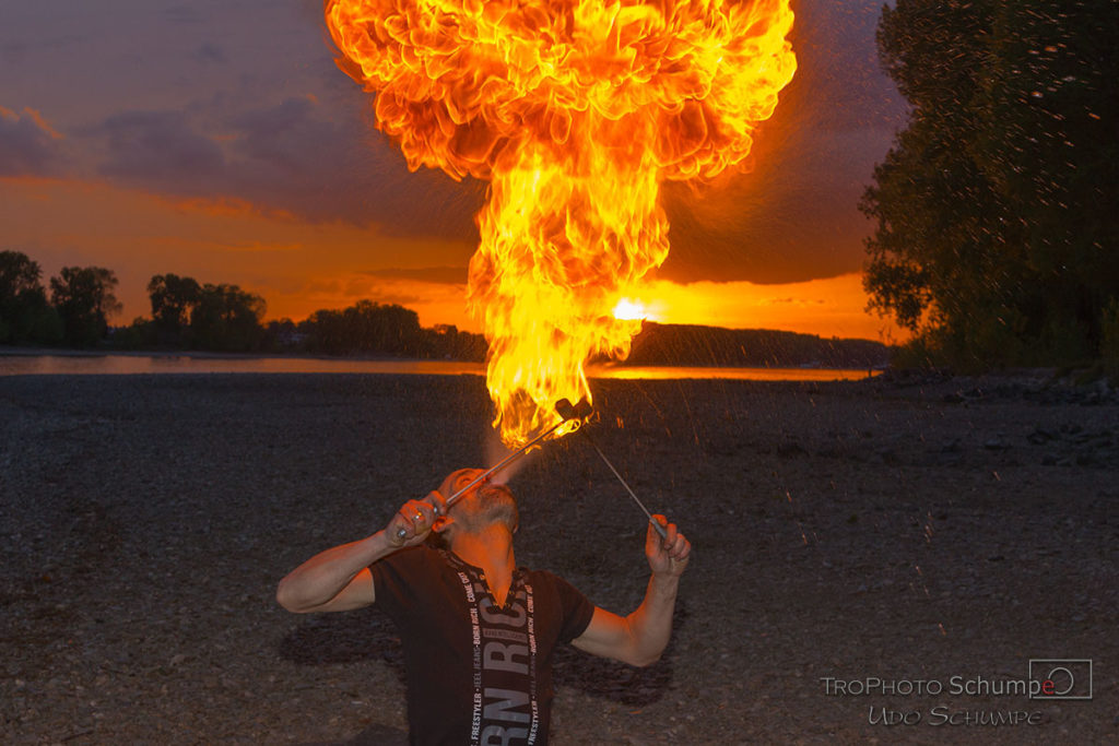 TroPhoto Crazy Burning Devils